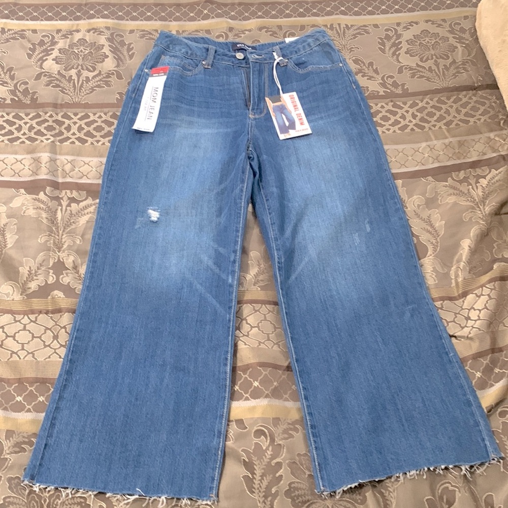 Wax Jean Flare Wide Leg Blue Denim